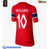 Fotballdrakt Dame Norge Martin Odegaard #10 Hjemmedrakt VM 2026 Kortermet